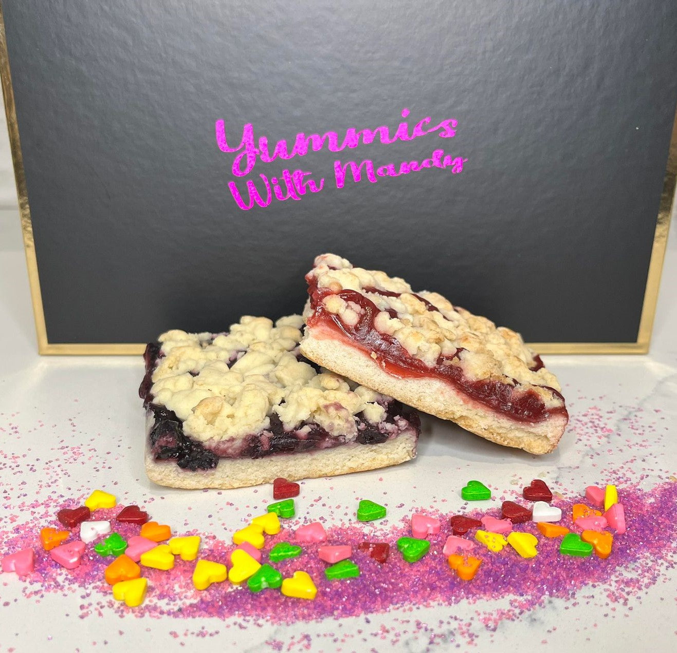 Vegan Berry Crumb Bars