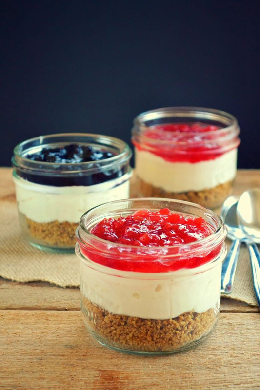 Mini induvial cheesecake